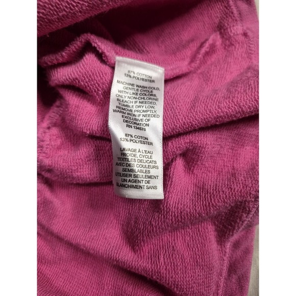 Vineyard Vines Girls Pink Knit Dress SizeM (10-12)Tiered Cotton Blend Whale Logo - Picture 4 of 6